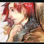 Sparrow Angel ACEO