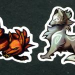 Sun and Moon dog